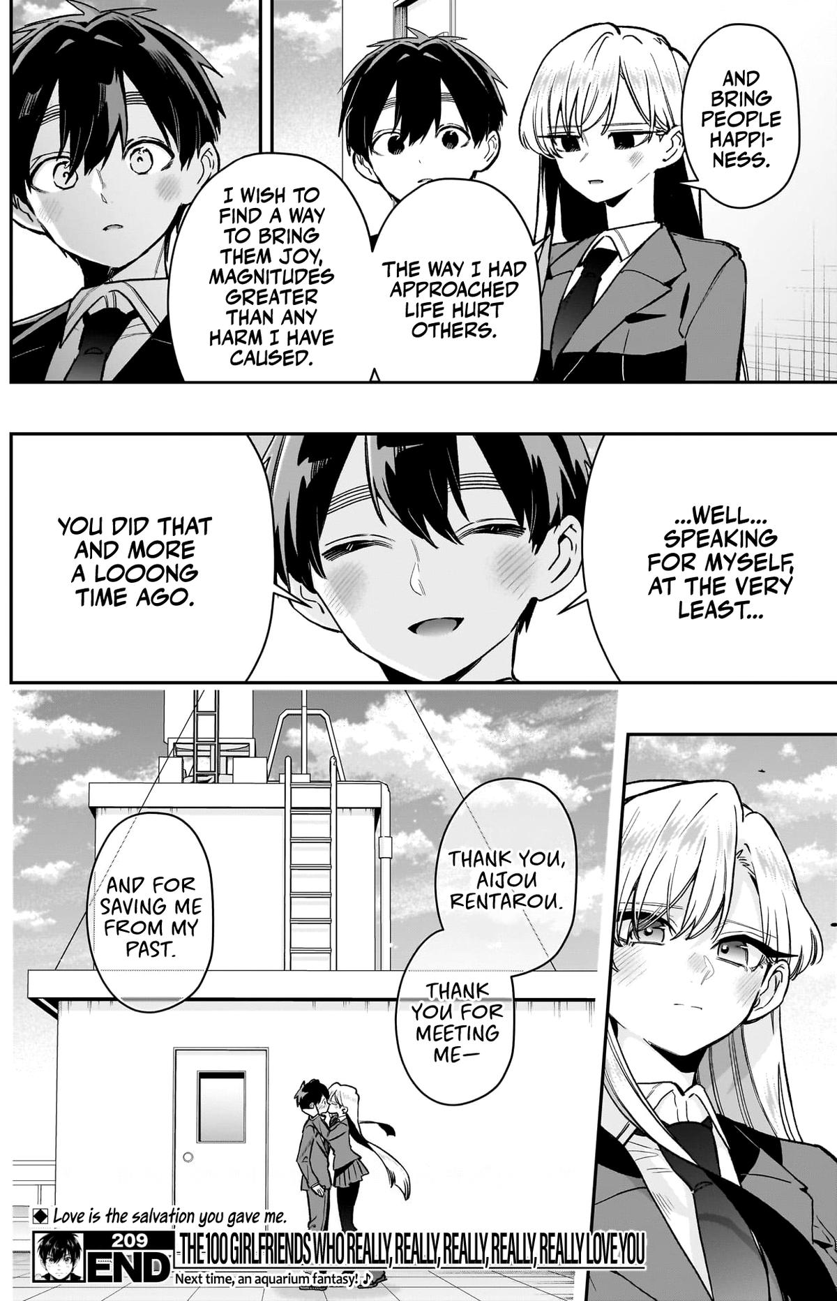 The 100 Girlfriends Who Really, Really, Really, Really, REALLY Love You Chapter 209 — page 21