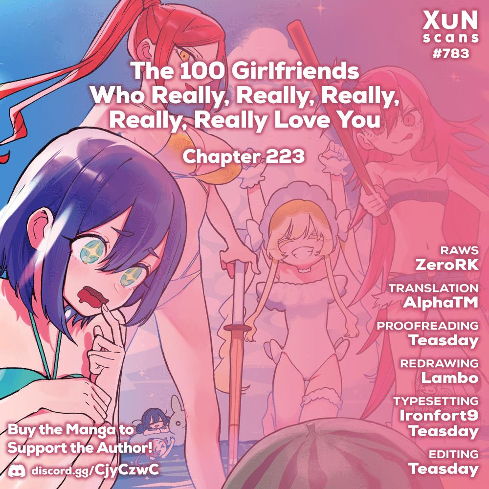 The 100 Girlfriends Who Really, Really, Really, Really, REALLY Love You Chapter 223 — page 1