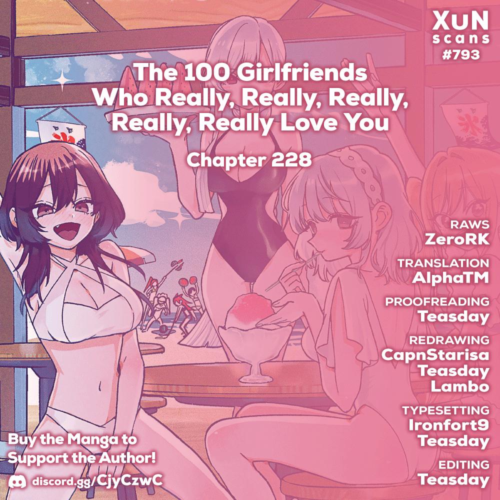 The 100 Girlfriends Who Really, Really, Really, Really, REALLY Love You Chapter 228 — page 1