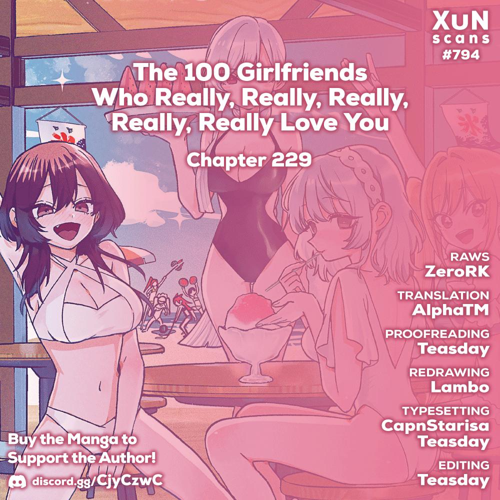 The 100 Girlfriends Who Really, Really, Really, Really, REALLY Love You Chapter 229 — page 1