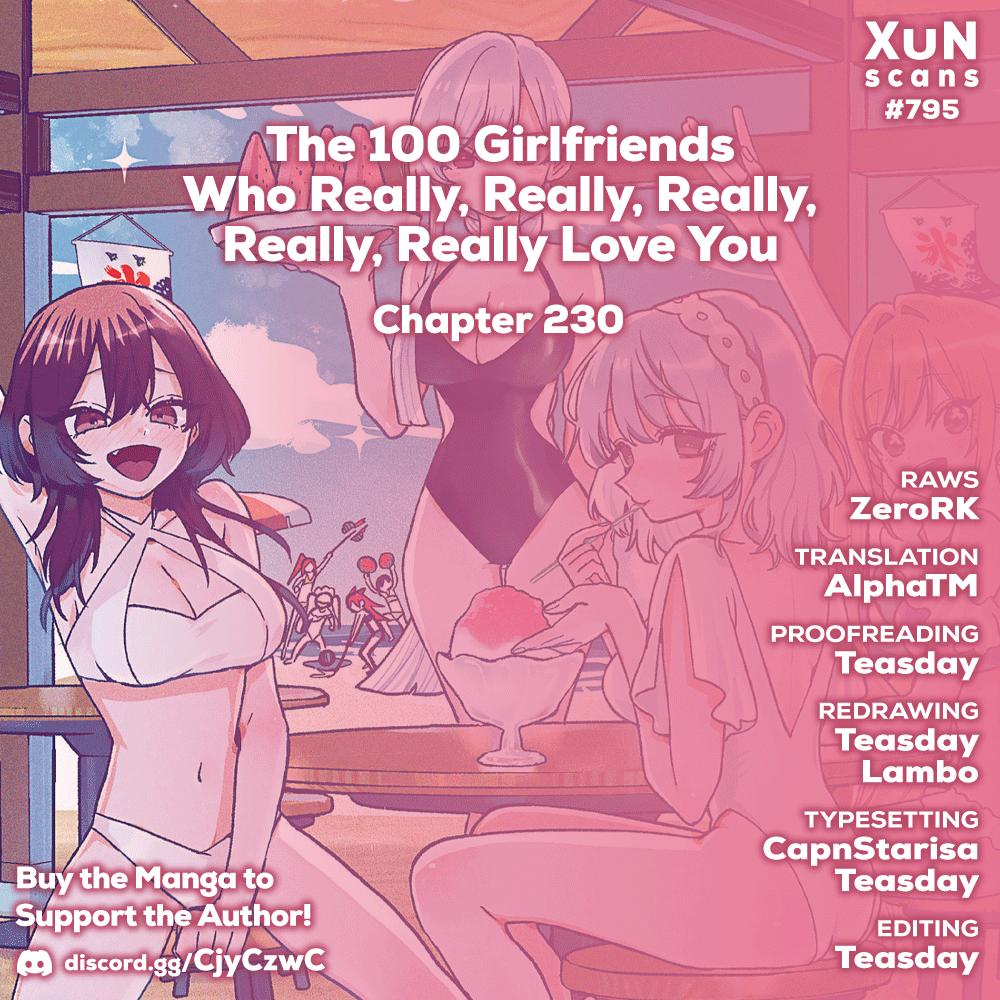 The 100 Girlfriends Who Really, Really, Really, Really, REALLY Love You Chapter 230 — page 1