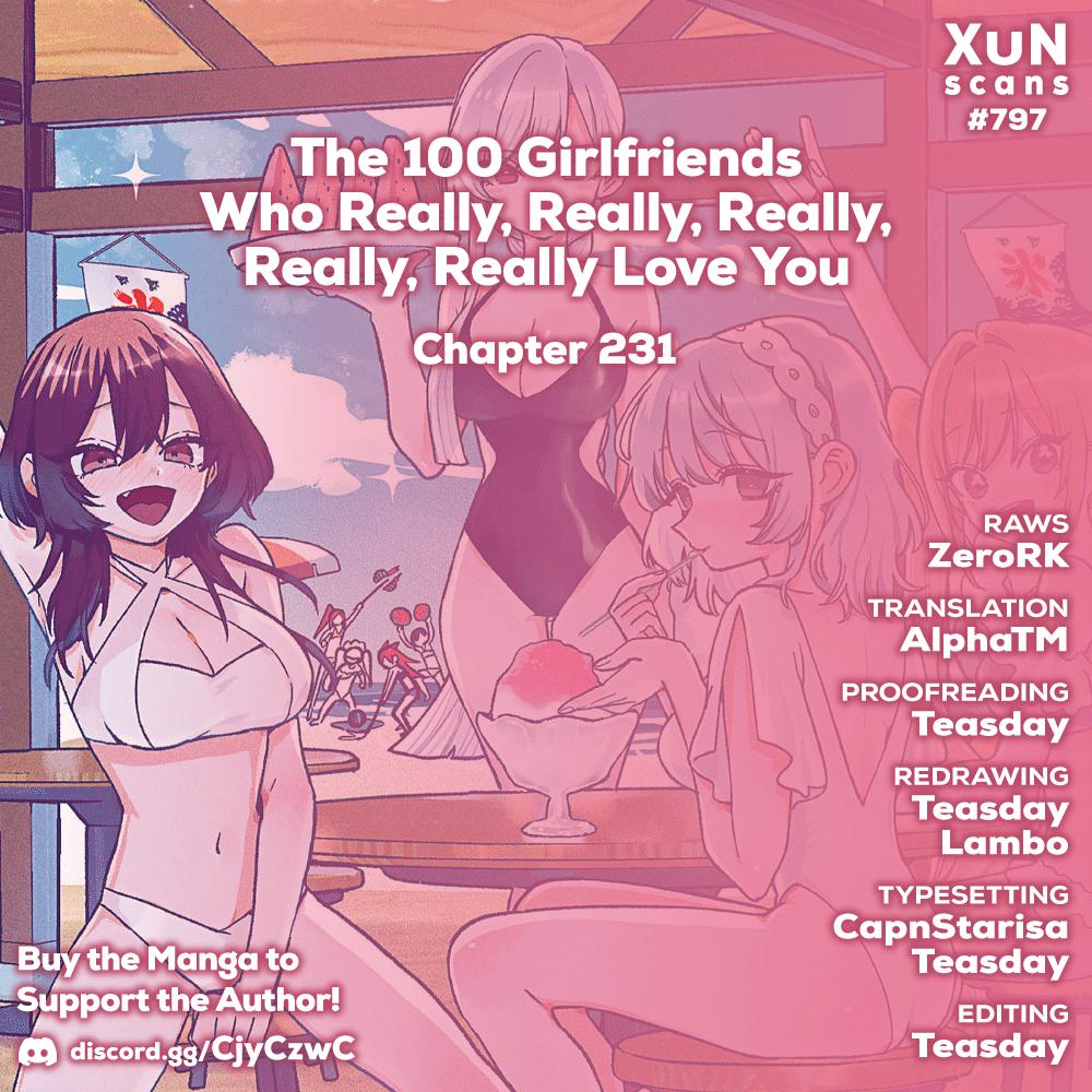 The 100 Girlfriends Who Really, Really, Really, Really, REALLY Love You Chapter 231 — page 1