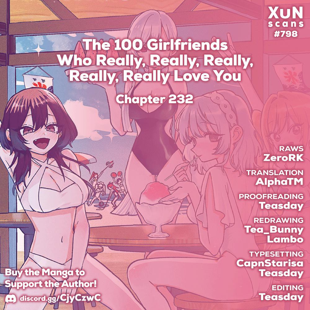 The 100 Girlfriends Who Really, Really, Really, Really, REALLY Love You Chapter 232 — page 1