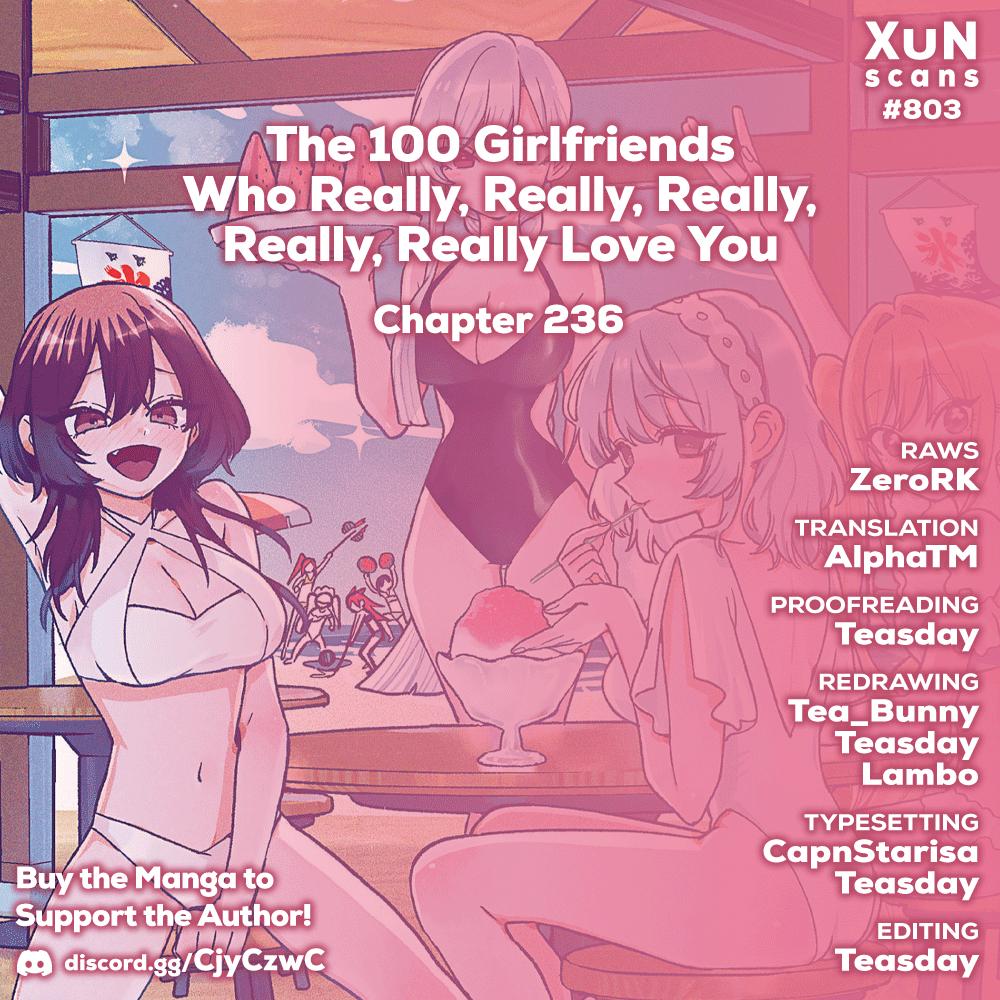 The 100 Girlfriends Who Really, Really, Really, Really, REALLY Love You Chapter 236 — page 1