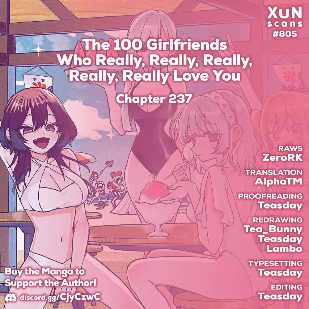 The 100 Girlfriends Who Really, Really, Really, Really, REALLY Love You Chapter 237 — page 1