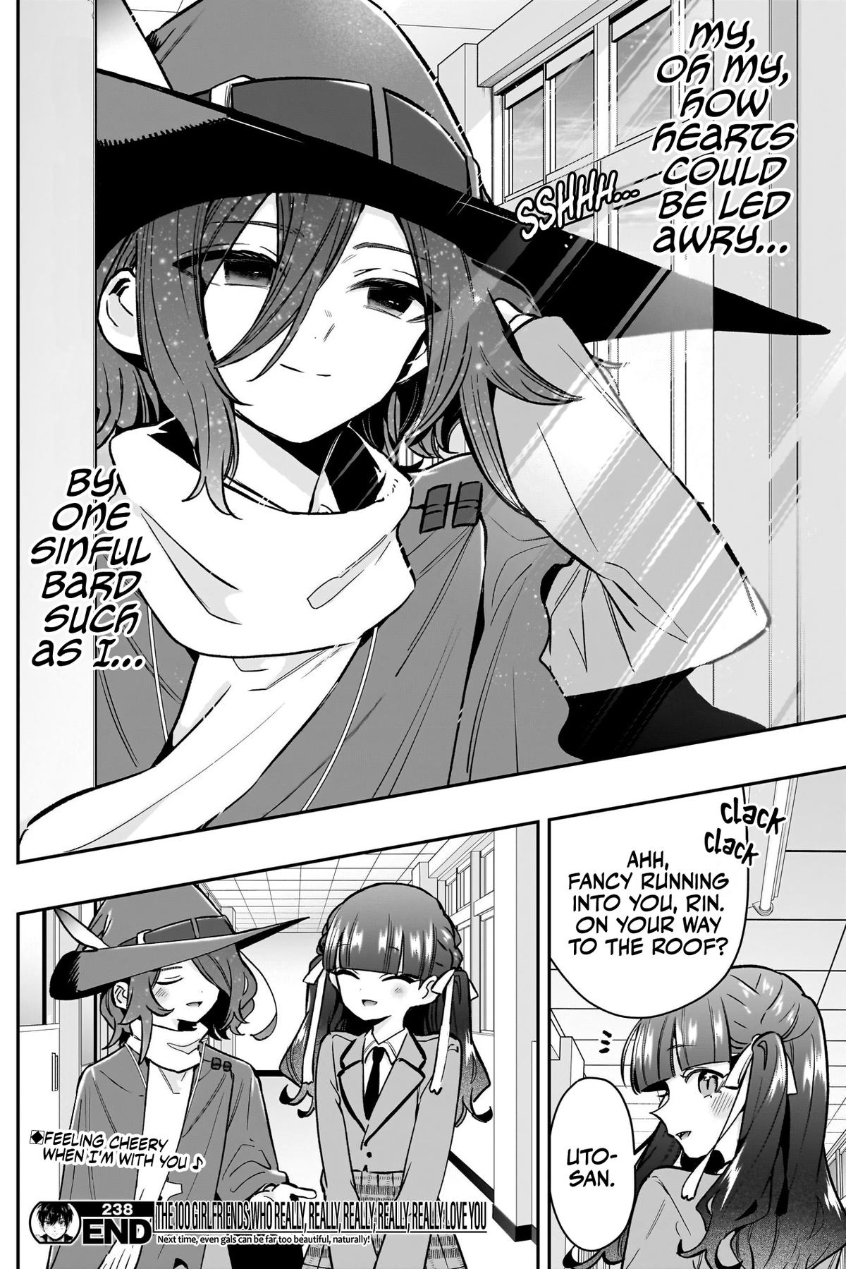 The 100 Girlfriends Who Really, Really, Really, Really, REALLY Love You Chapter 238 — page 22