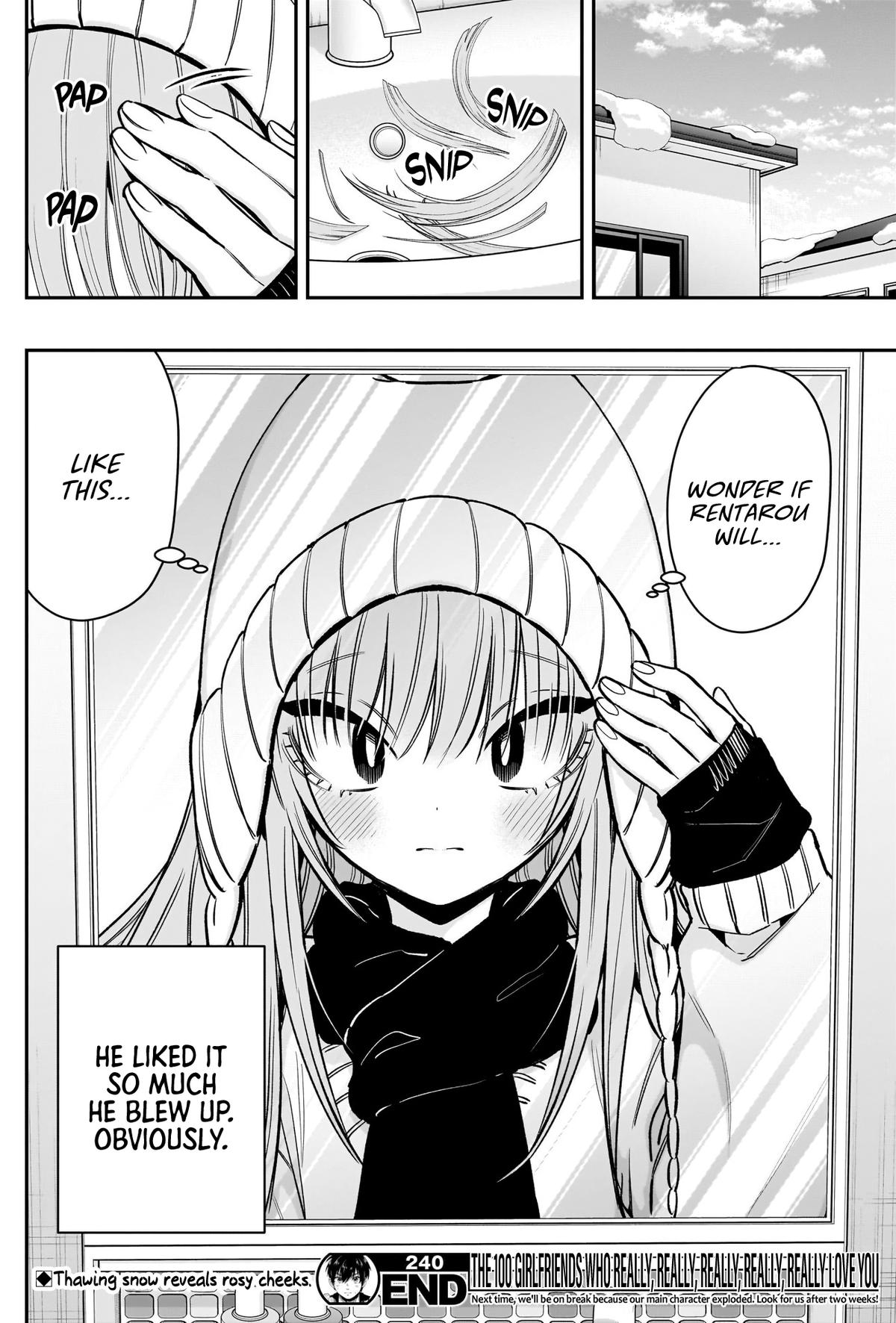 The 100 Girlfriends Who Really, Really, Really, Really, REALLY Love You Chapter 240 — page 21