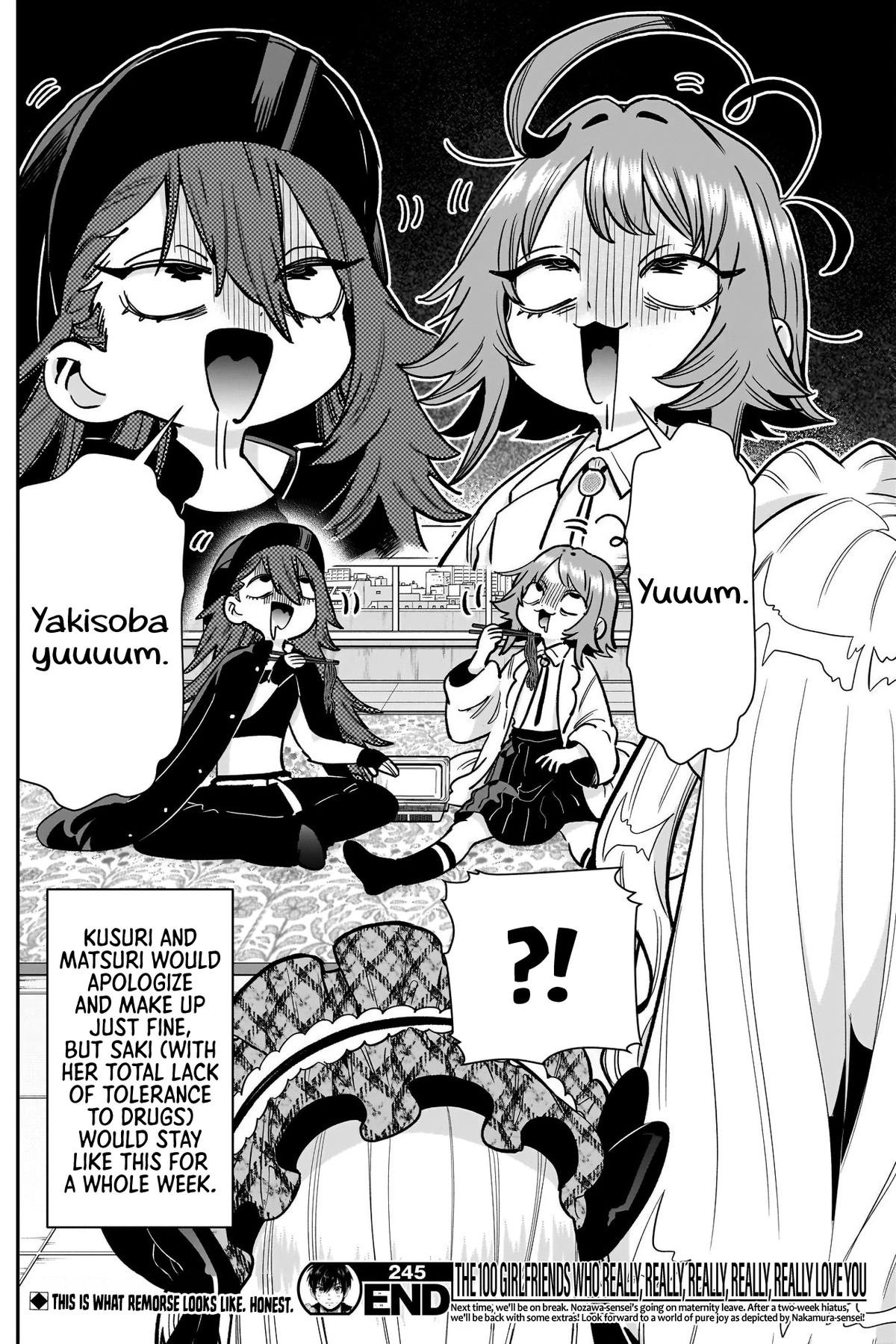 The 100 Girlfriends Who Really, Really, Really, Really, REALLY Love You Chapter 245 — page 22