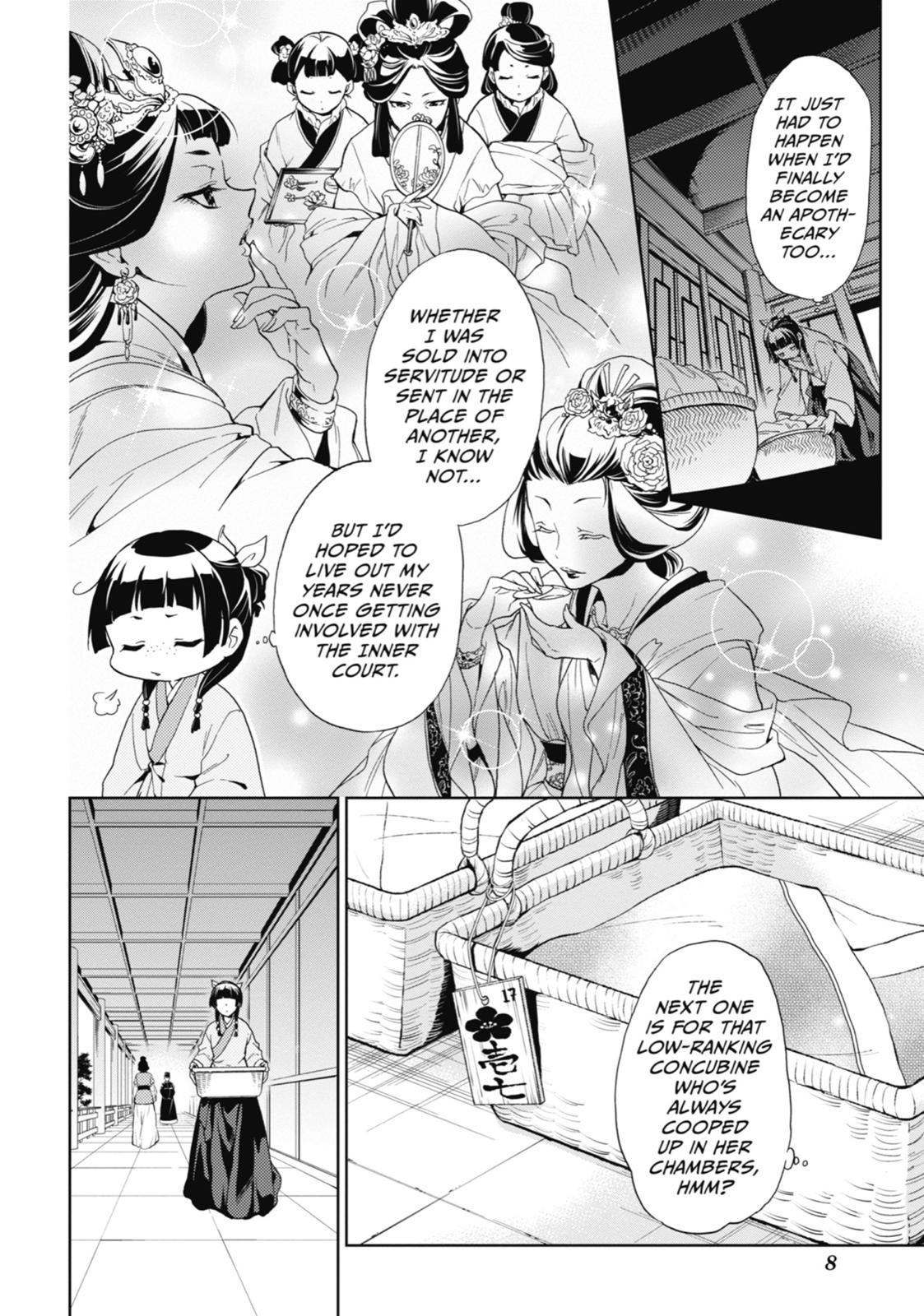 The Apothecary Diaries Chapter 1 — page 8
