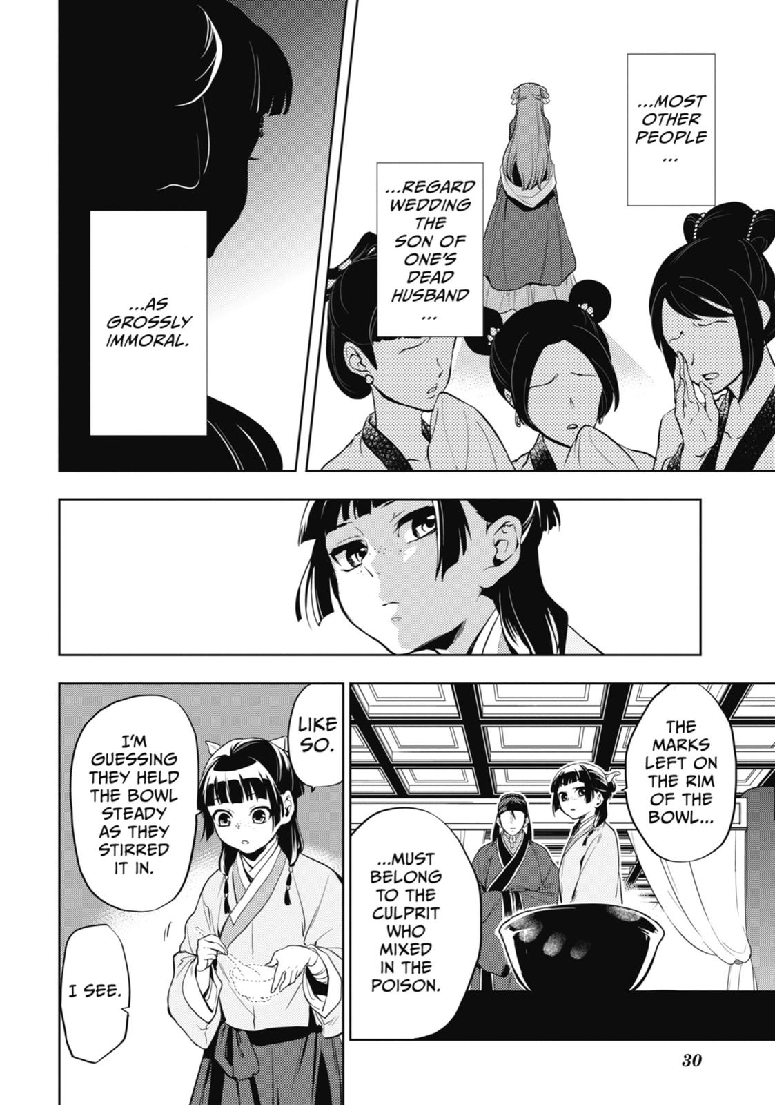 The Apothecary Diaries Chapter 9 — page 30