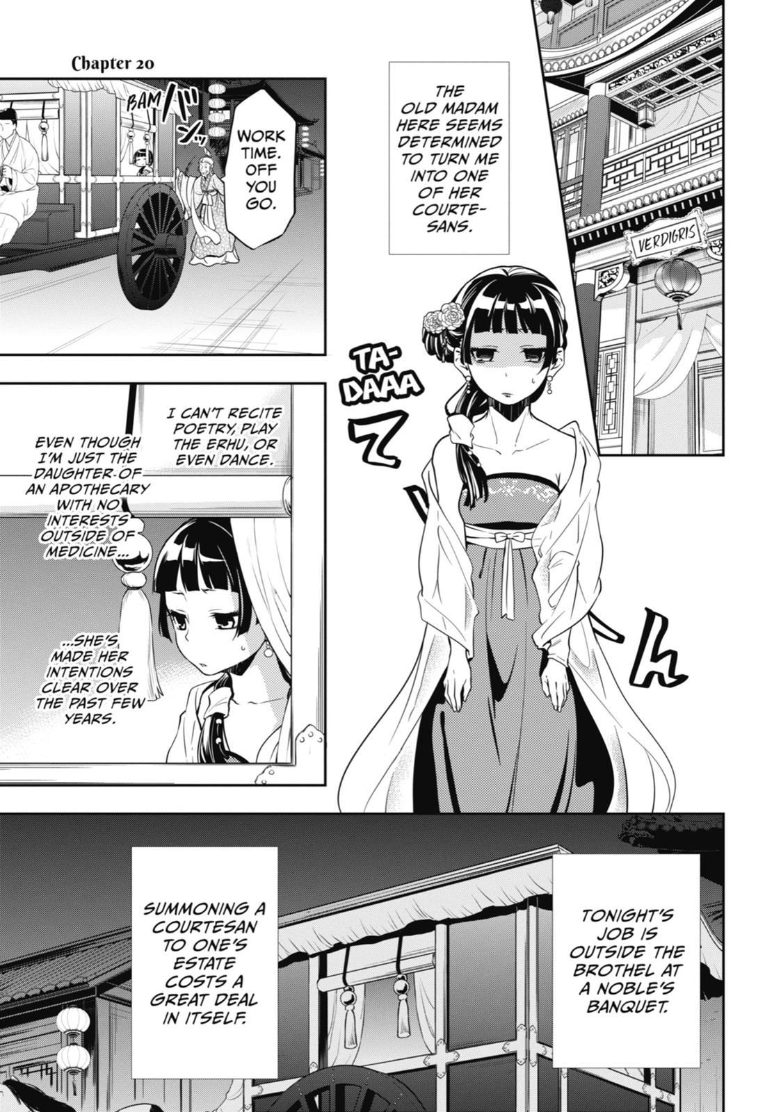 The Apothecary Diaries Chapter 20 — page 1