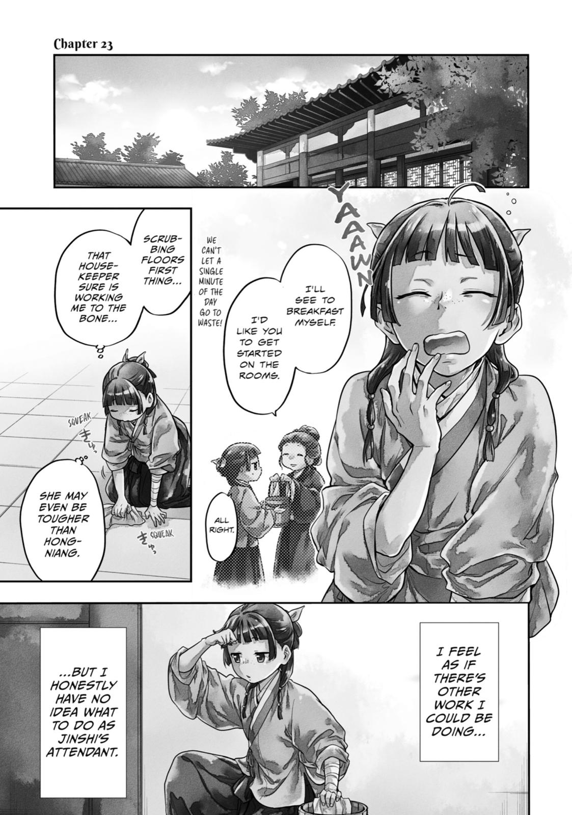 The Apothecary Diaries Chapter 23 — page 1