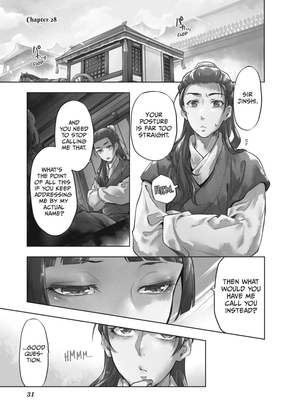 The Apothecary Diaries Chapter 28 — page 1