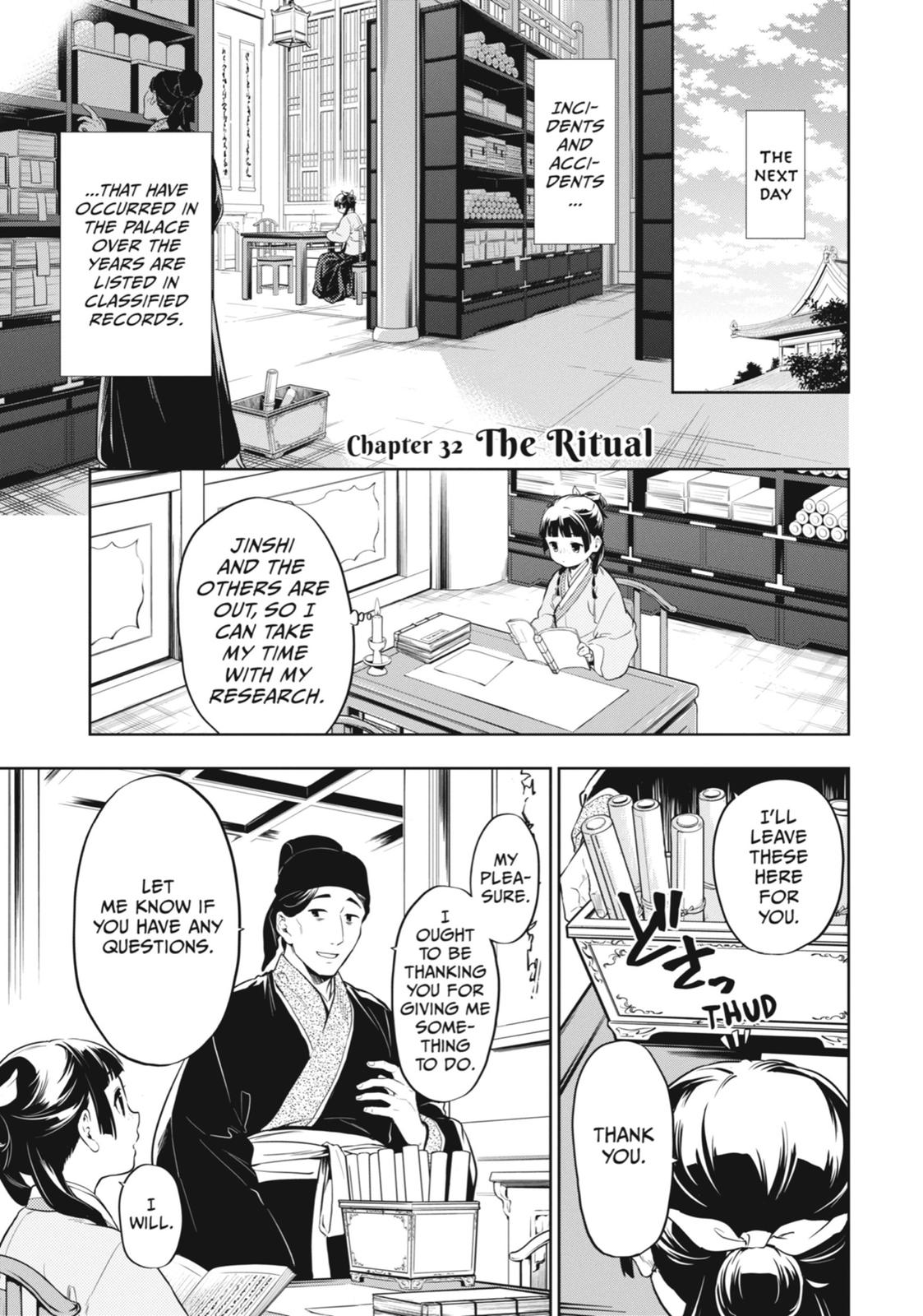 The Apothecary Diaries Chapter 32 — page 1