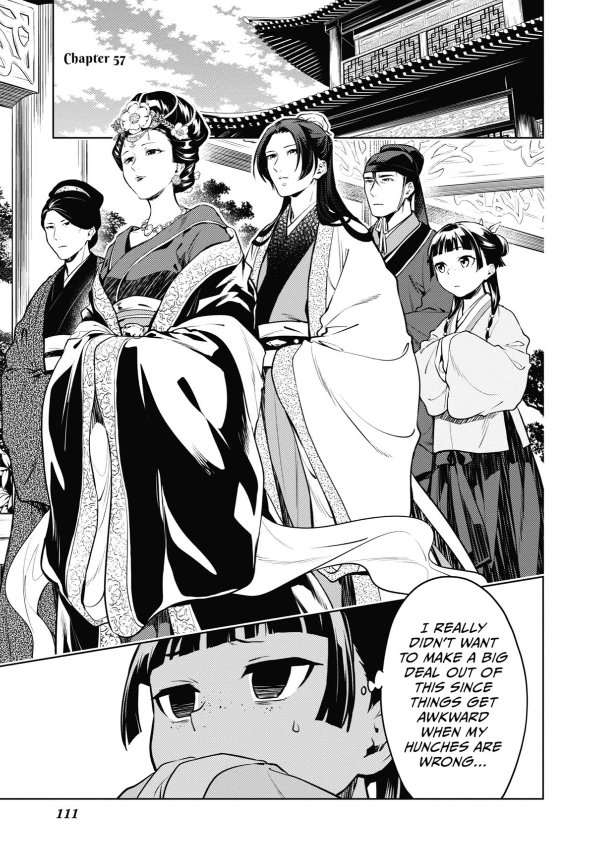 The Apothecary Diaries Chapter 57 — page 1