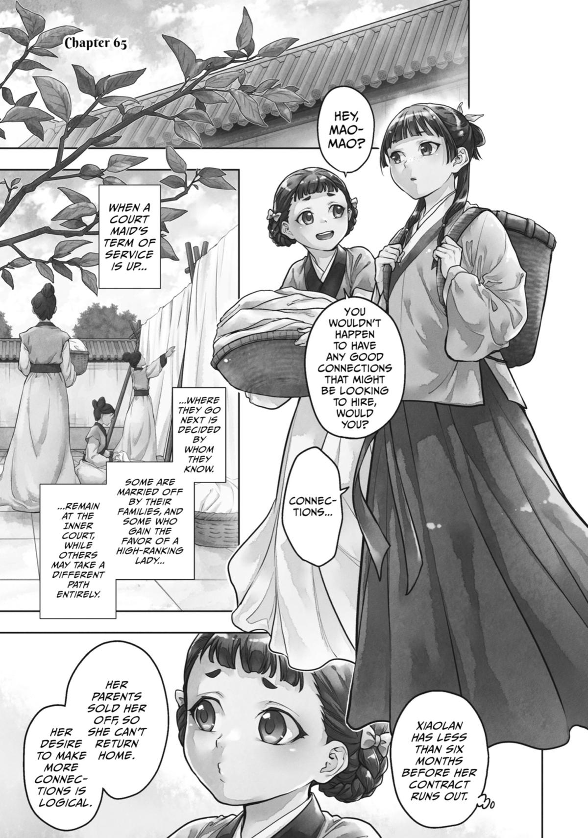 The Apothecary Diaries Chapter 65 — page 1