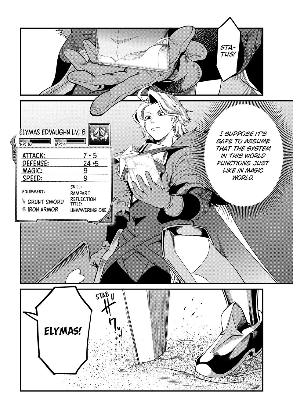 The Exiled Heavy Knight Knows How to Game the System Chapter 2 — page 2