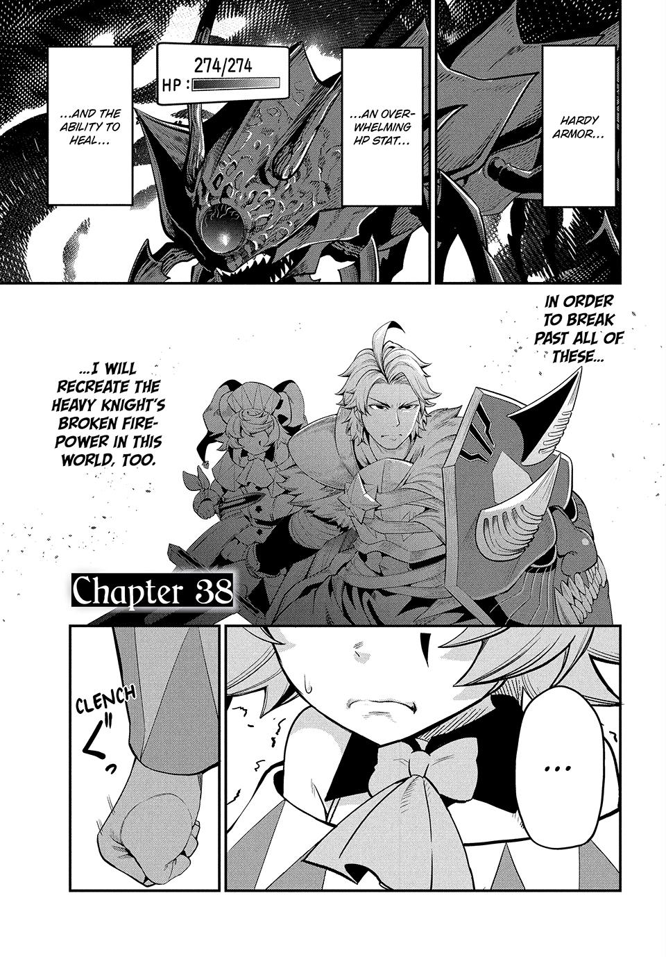 The Exiled Heavy Knight Knows How to Game the System Chapter 38 — page 1