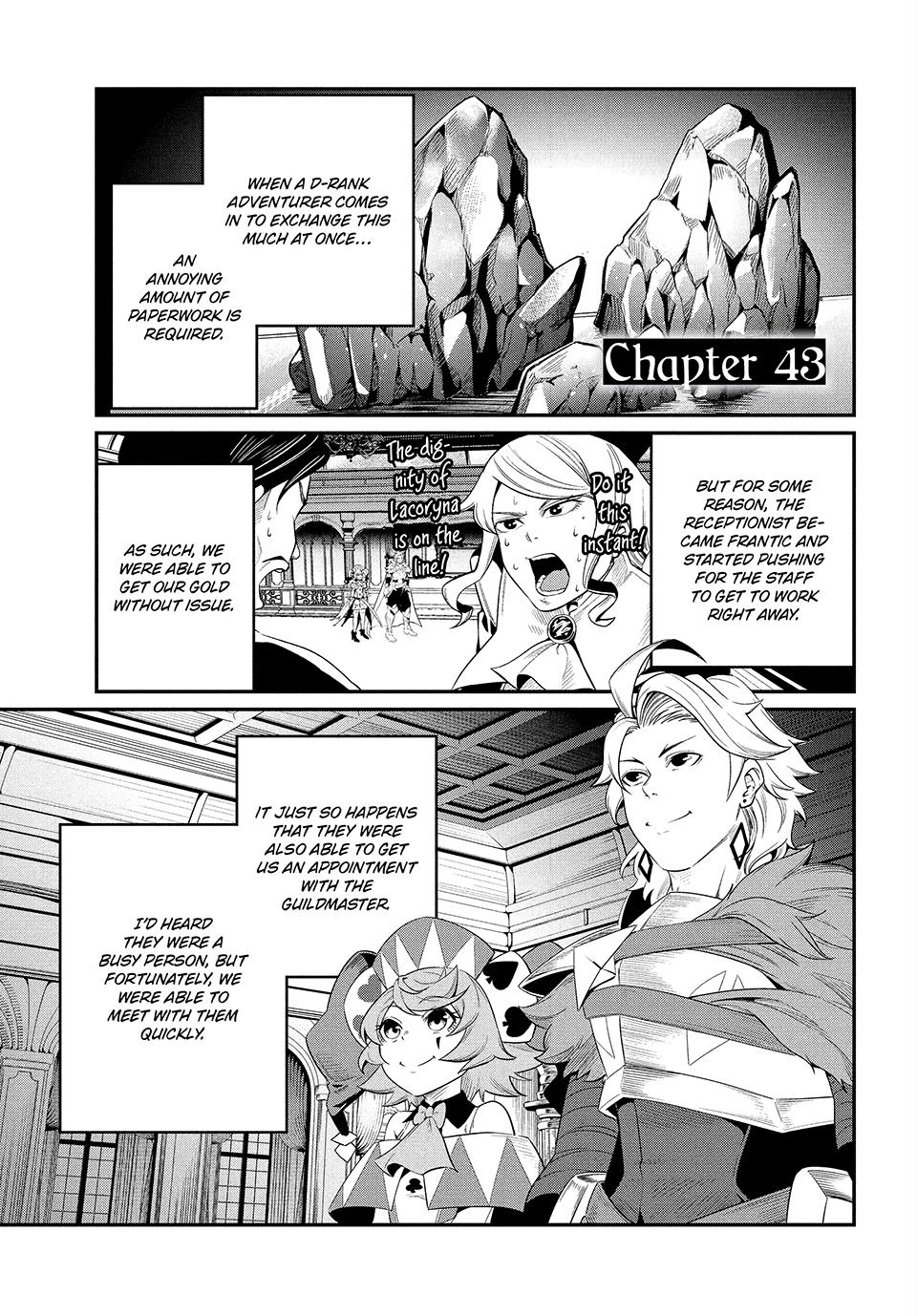 The Exiled Heavy Knight Knows How to Game the System Chapter 43 — page 1
