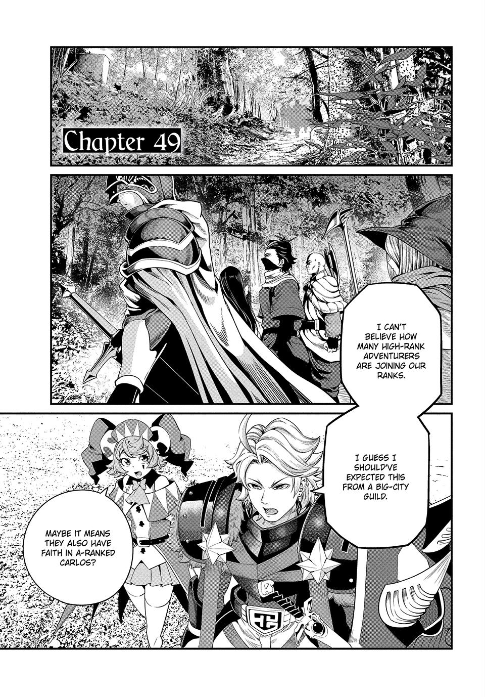 The Exiled Heavy Knight Knows How to Game the System Chapter 49 — page 1
