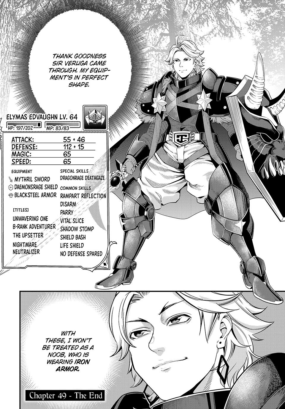 The Exiled Heavy Knight Knows How to Game the System Chapter 49 — page 14