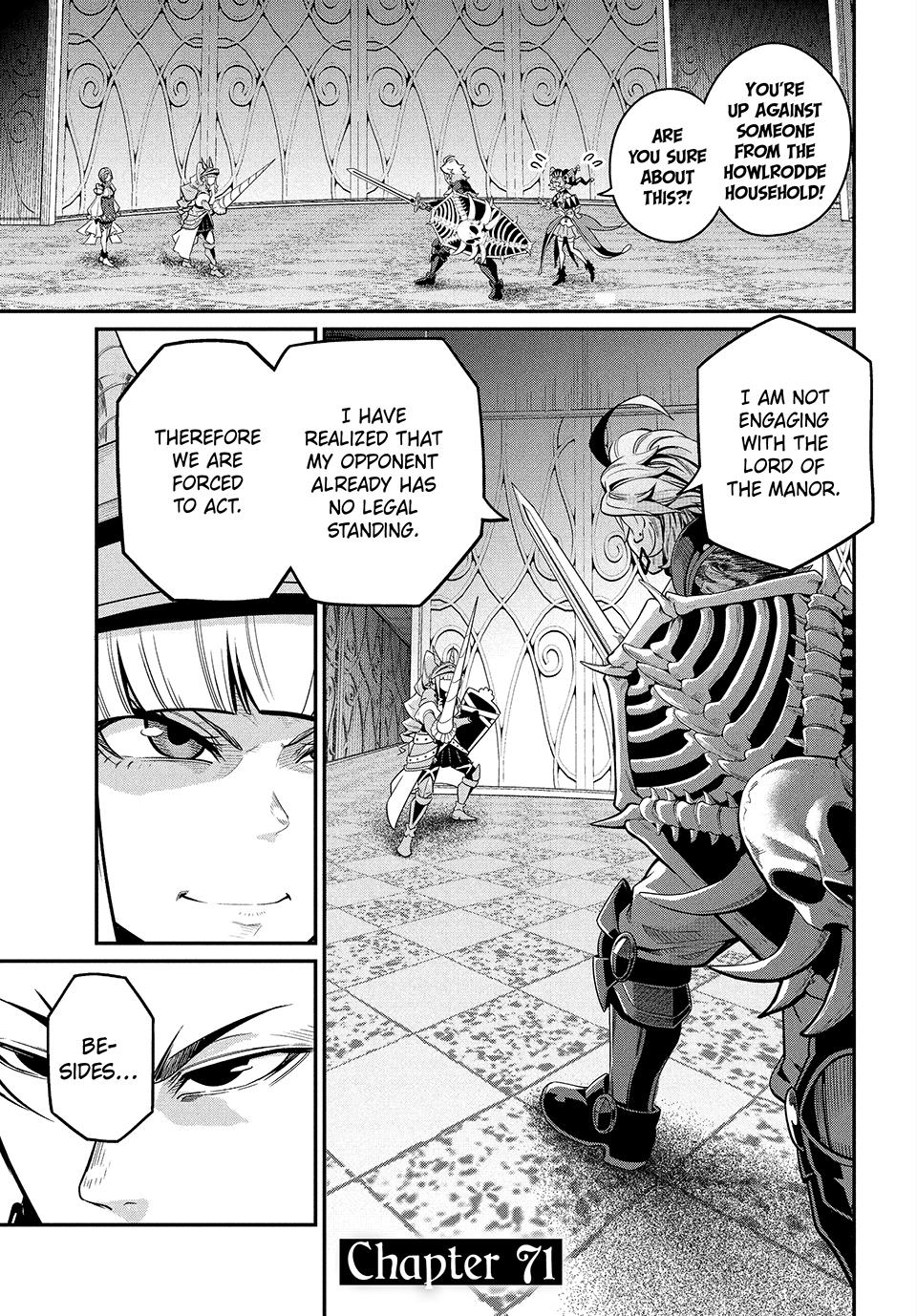 The Exiled Heavy Knight Knows How to Game the System Chapter 71 — page 1