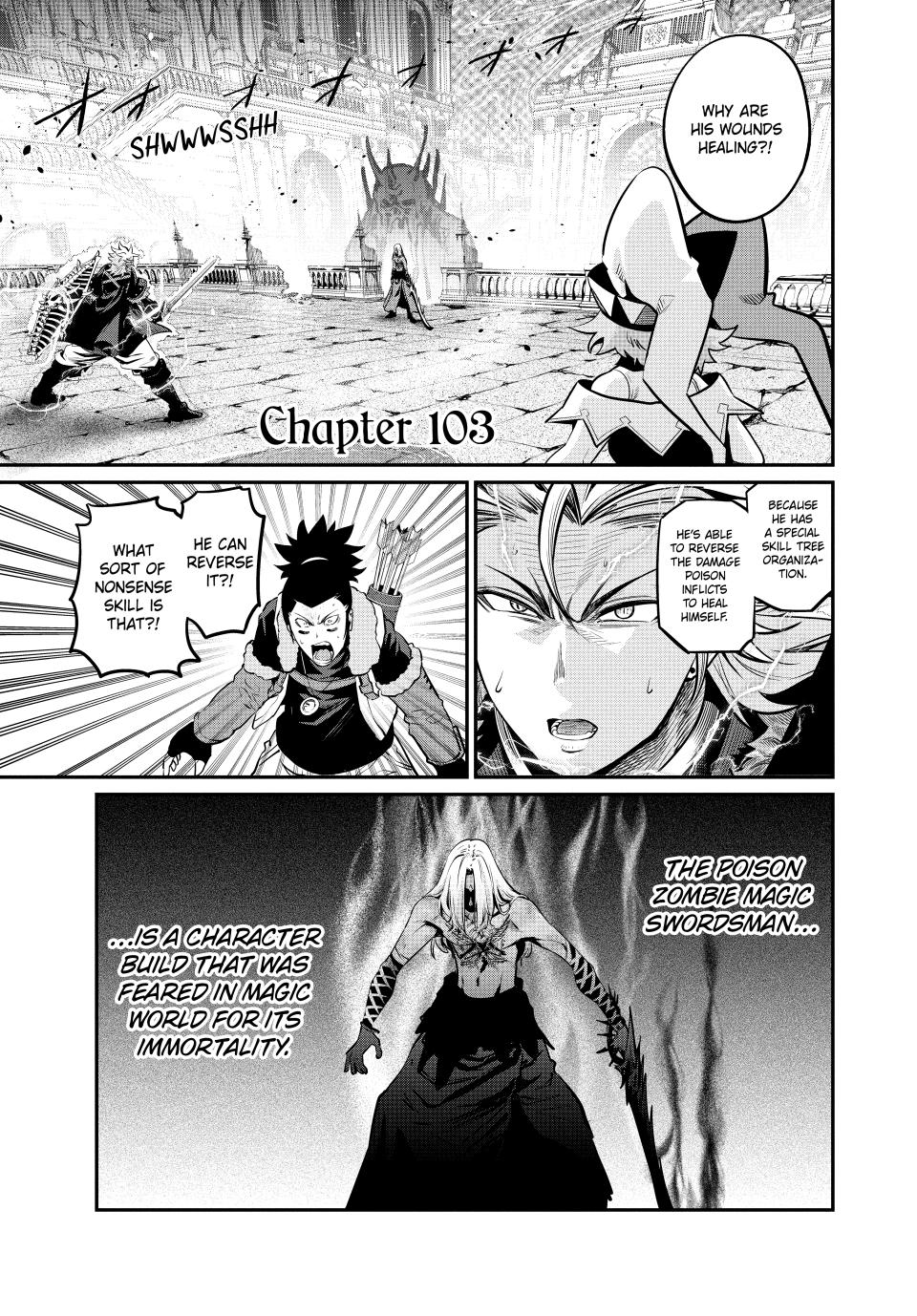 The Exiled Heavy Knight Knows How to Game the System Chapter 103 — page 1