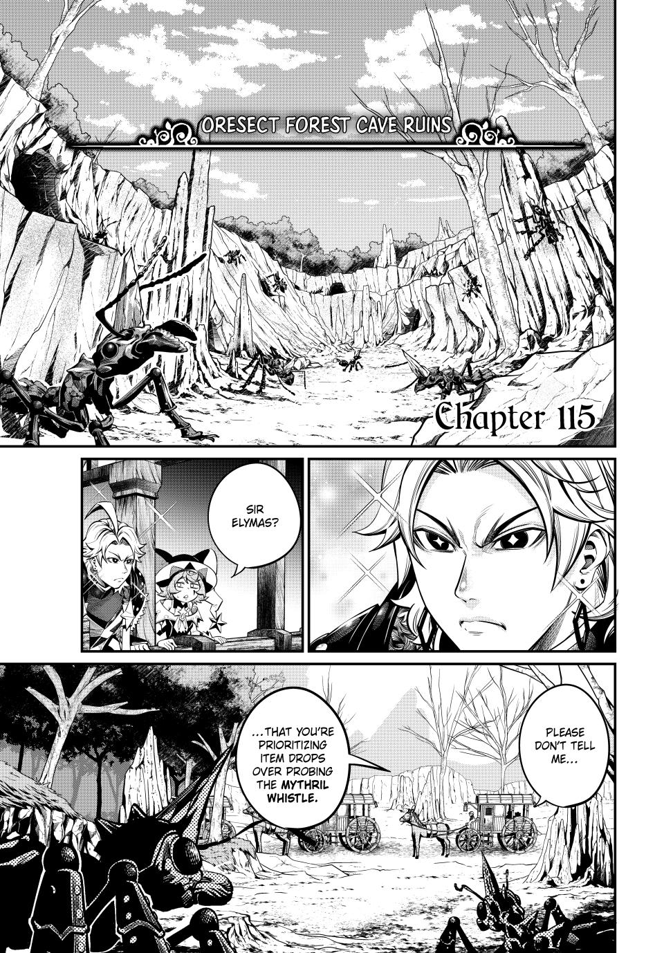 The Exiled Heavy Knight Knows How to Game the System Chapter 115 — page 1