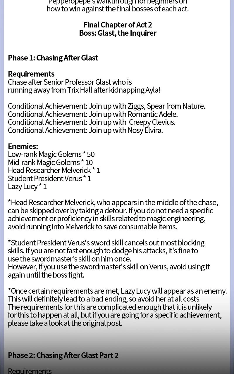 The Extra’s Academy Survival Guide Chapter 29 — page 168