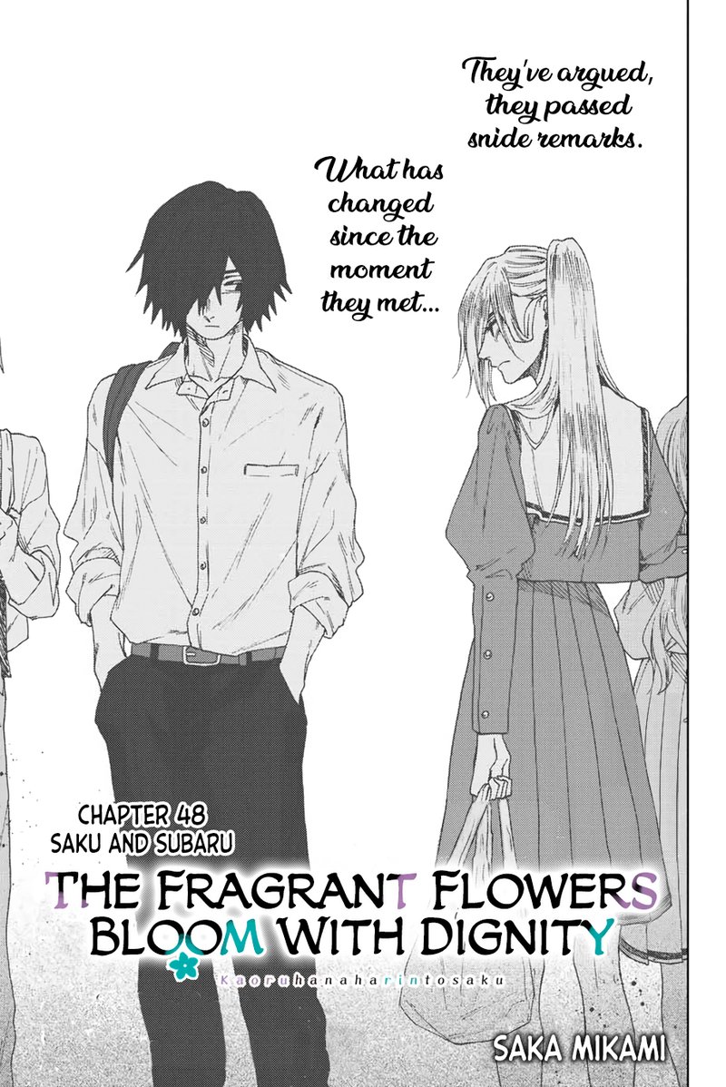 The Fragrant Flower Blooms With Dignity Chapter 48 — page 1