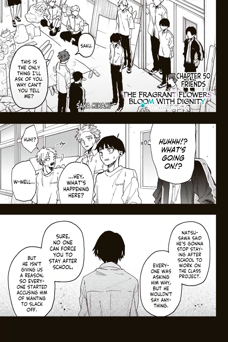 The Fragrant Flower Blooms With Dignity Chapter 50 — page 1