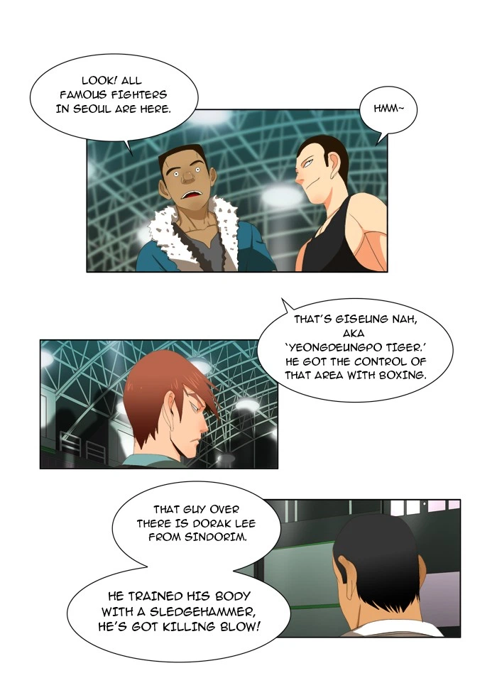 The God of High School Chapter 5 — page 13