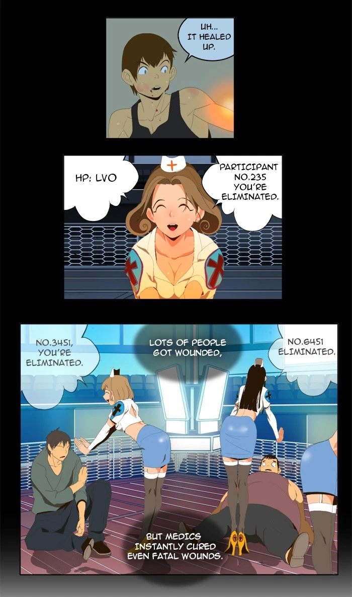The God of High School Chapter 8 — page 7
