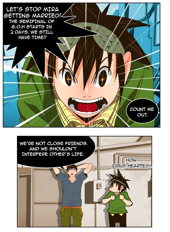 The God of High School Chapter 26 — page 17