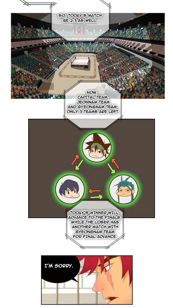 The God of High School Chapter 75 — page 32