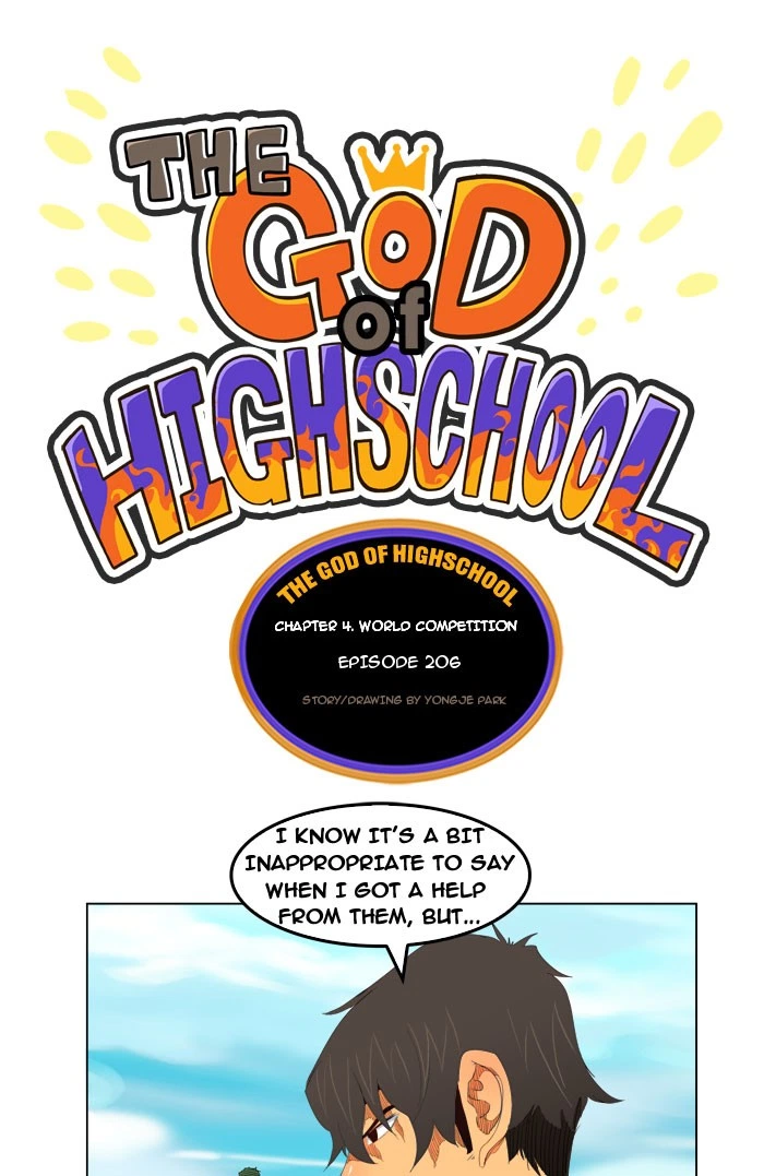 The God of High School Chapter 206 — page 4