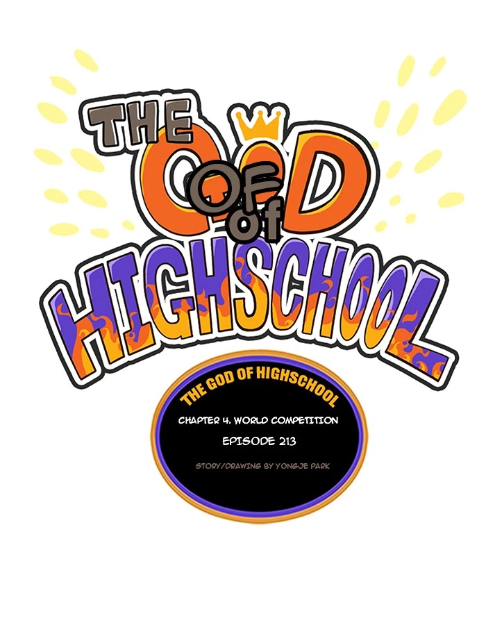 The God of High School Chapter 213 — page 1