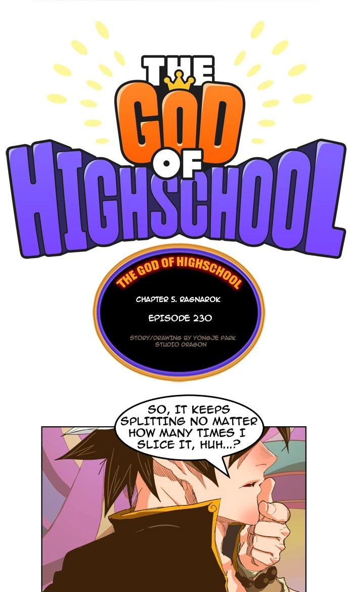 The God of High School Chapter 230 — page 1