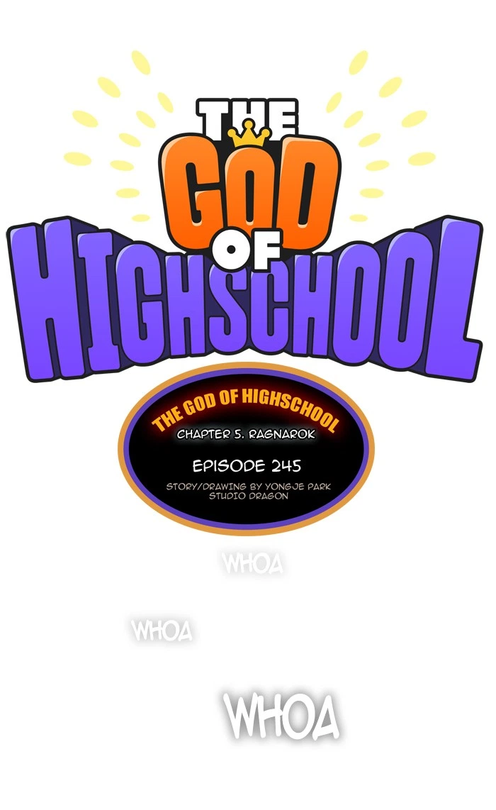 The God of High School Chapter 245 — page 1