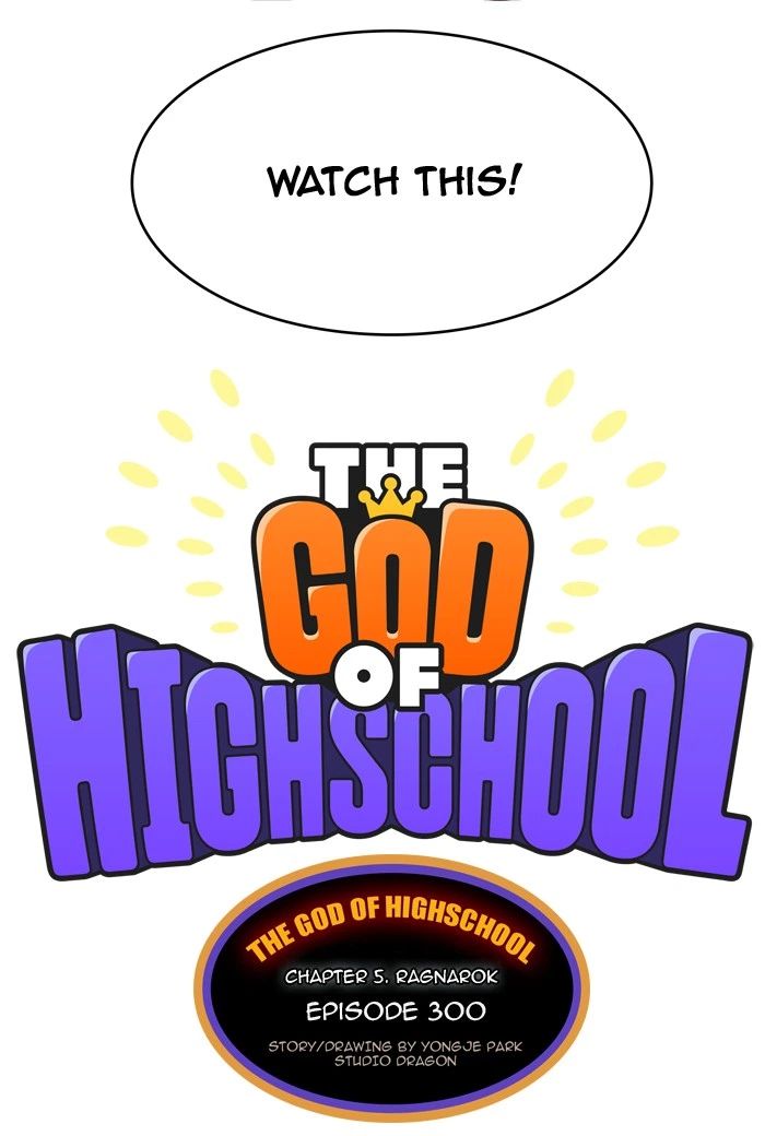 The God of High School Chapter 300 — page 6