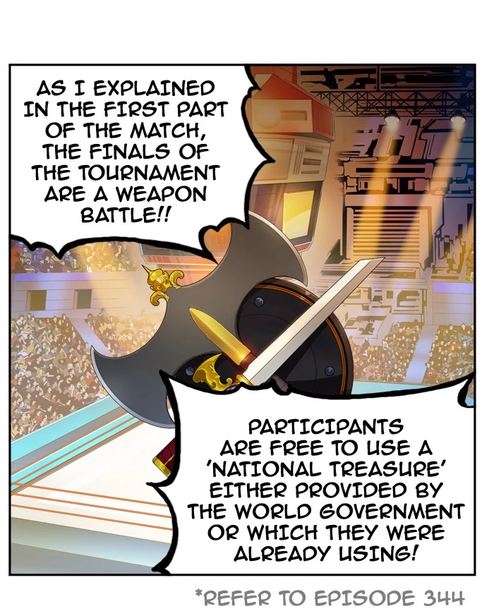 The God of High School Chapter 362 — page 16