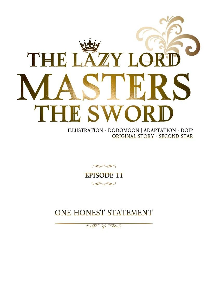 The Lazy Lord Masters the Sword Chapter 11 — page 1