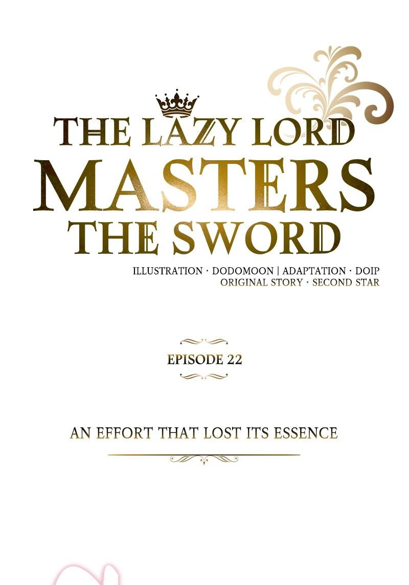 The Lazy Lord Masters the Sword Chapter 22 — page 1