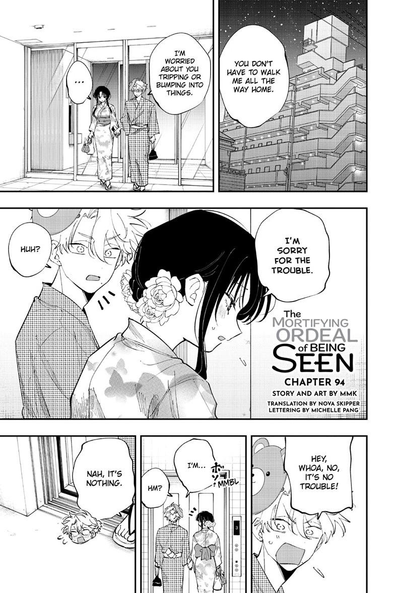 The Mortifying Ordeal of Being Seen Chapter 94 — page 1