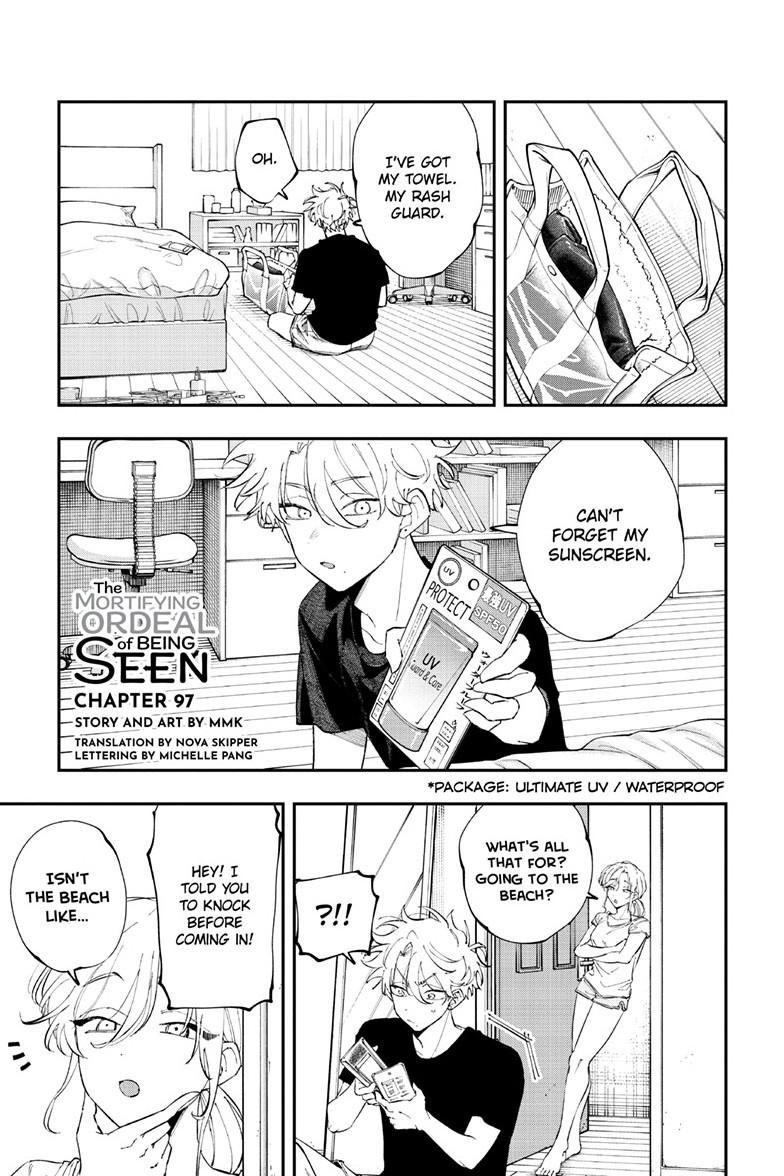 The Mortifying Ordeal of Being Seen Chapter 97 — page 1