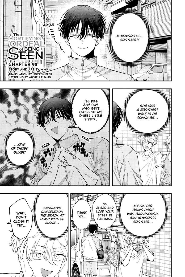The Mortifying Ordeal of Being Seen Chapter 98 — page 1