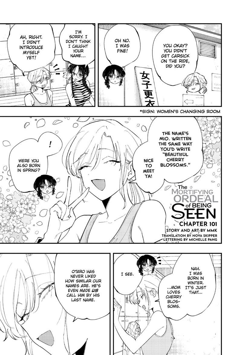 The Mortifying Ordeal of Being Seen Chapter 101 — page 1