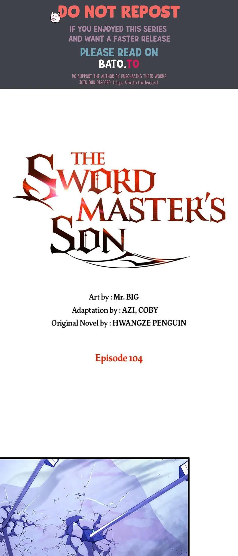 The Swordmaster’s Son Chapter 104 — page 1