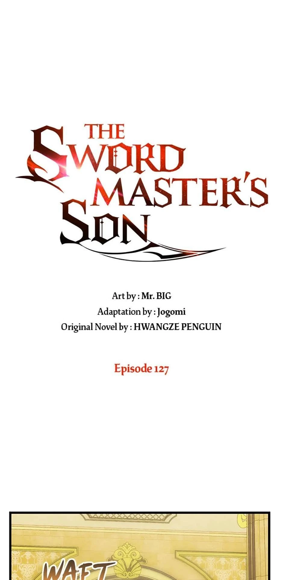The Swordmaster’s Son Chapter 127 — page 1