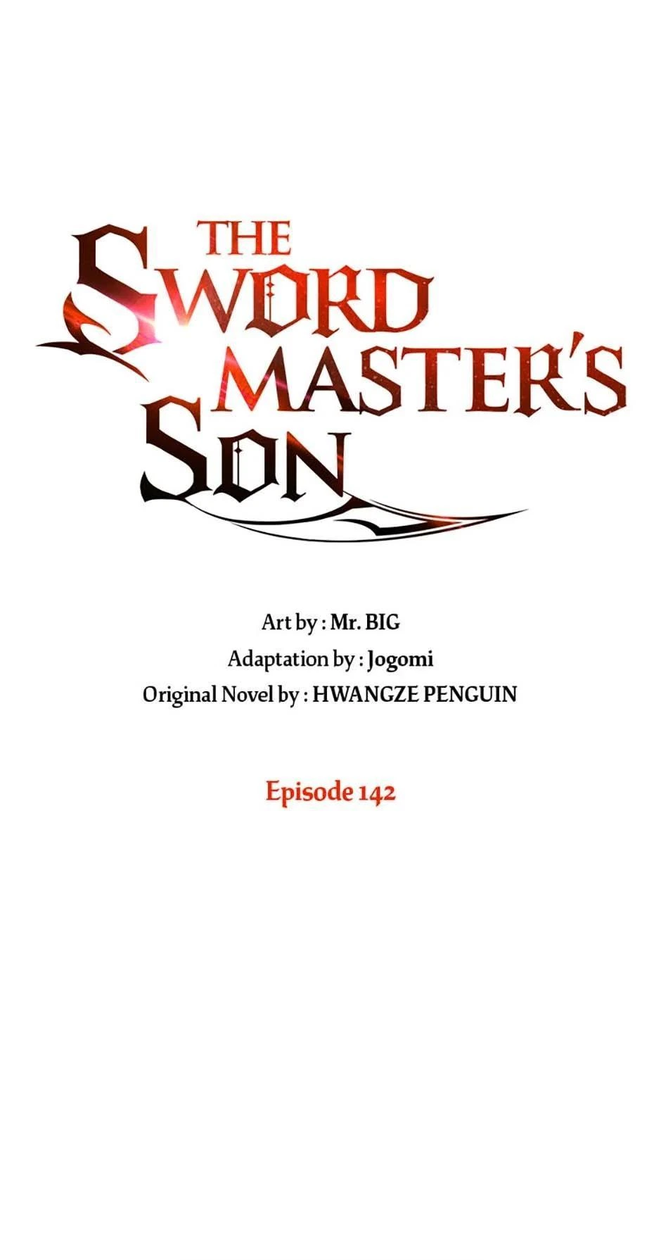 The Swordmaster’s Son Chapter 142 — page 1
